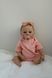 Лялька Реборн Reborn Doll 50 см, реалістична вініл-силіконова дівчинка пупс в рожевому одязі+аксесуари DO-34 фото 6